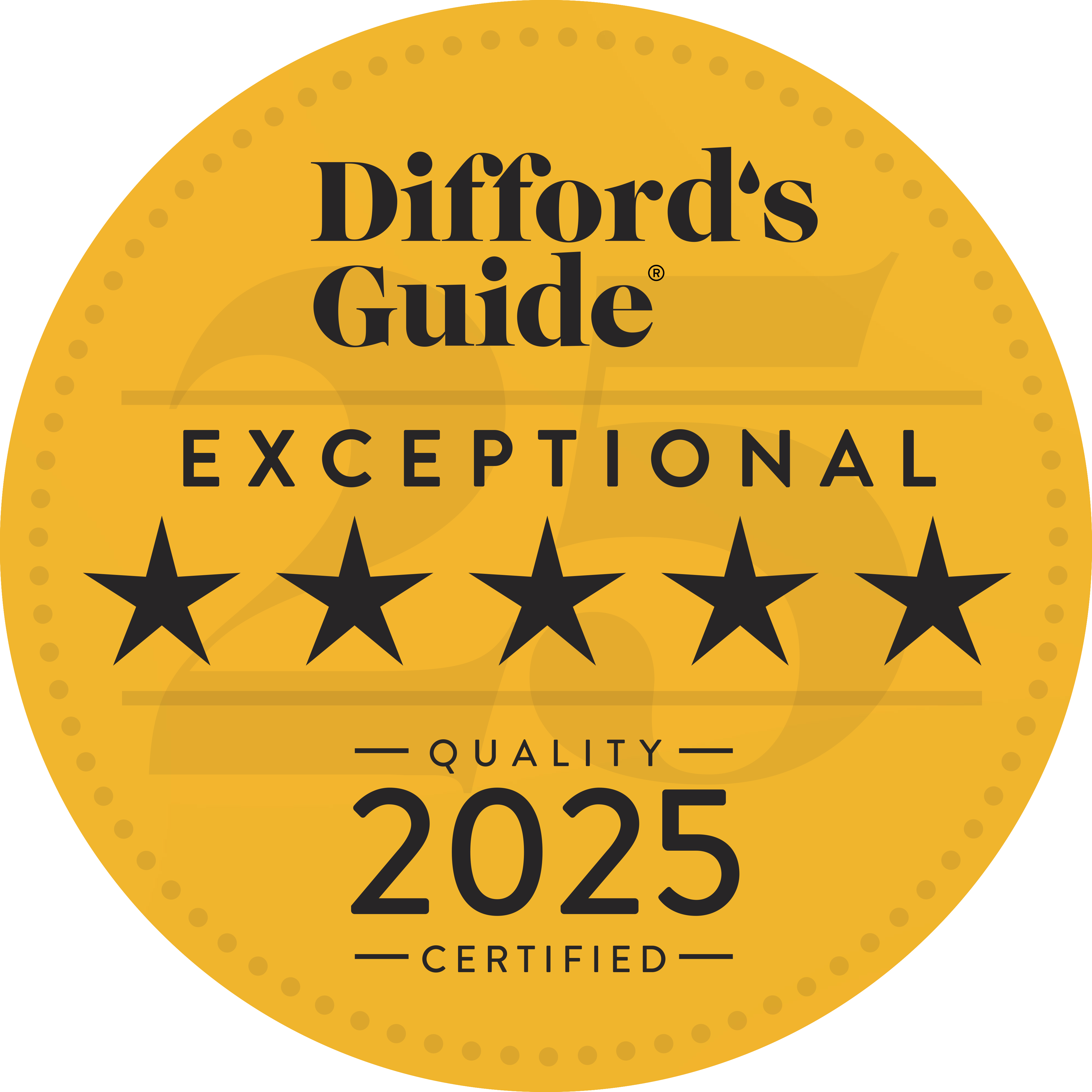 Difford's Guide 2025 — Exceptional 5 Star